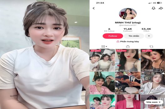 Clip hot mới idol Minh Thư cập nhật 2026