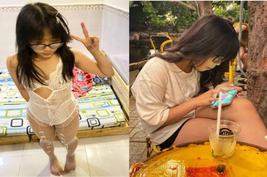 Em ngoan bảo diện đồ gợi cảm ok luôn