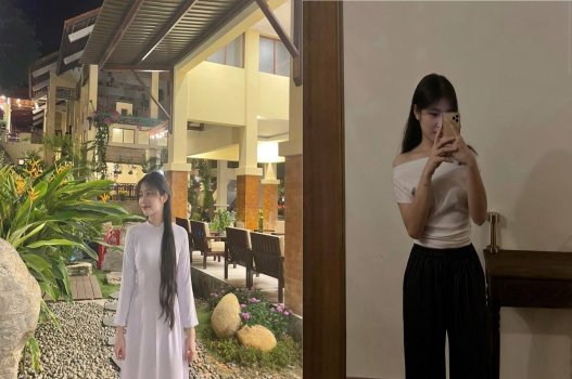 Nữ sinh xinh đẹp trong clip online với dáng đẹp đầy mê hoặc